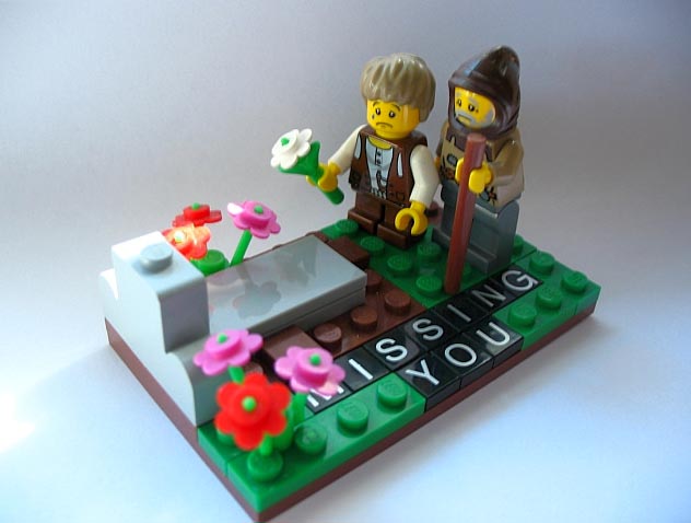 Tribute to Dan in LEGO