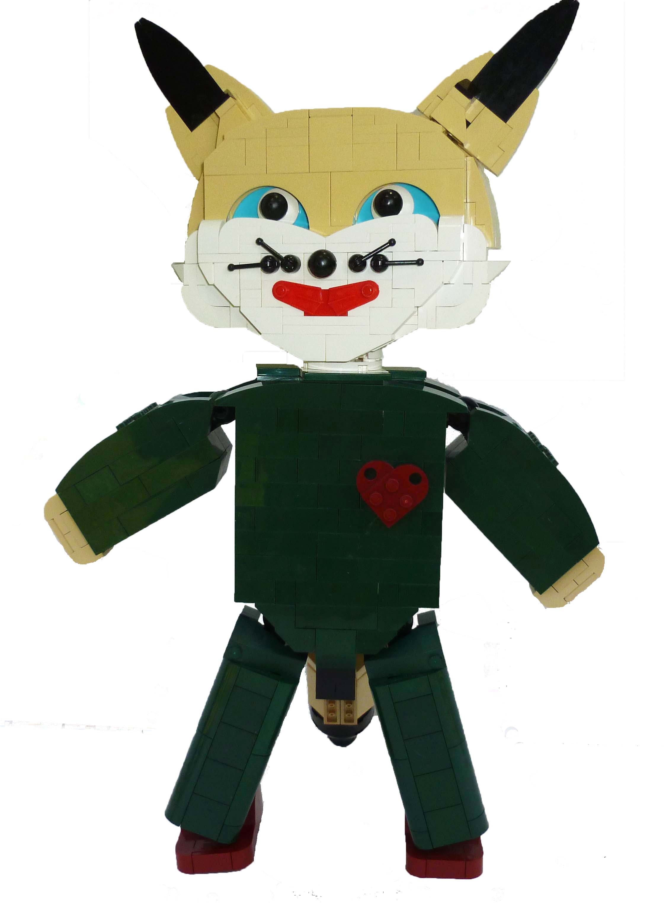 Dan's childhood toy rendered in LEGO