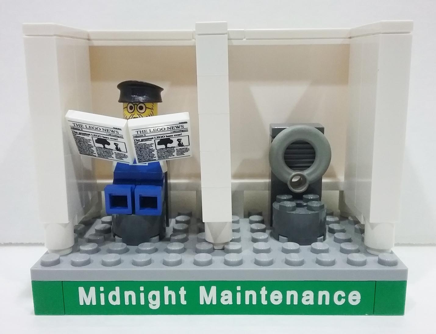 Dan Jezek private icons in actual LEGO brick