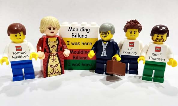 LEGO Group folks in minifigs