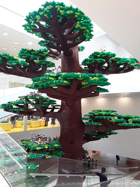 Tree of Creativity at LEGO House