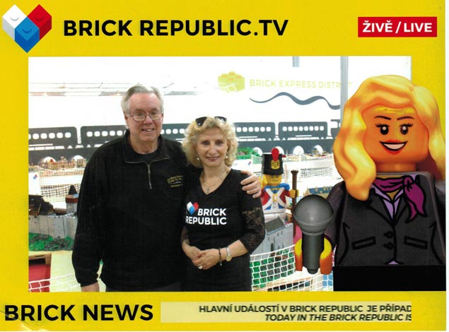 Larry and Eliska at Brick Republic