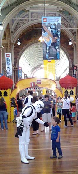 Startrooper lost child