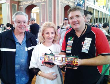 Larry, Eliska and Rob Deaken