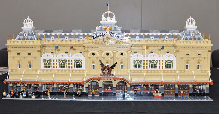 The massive Melbourne Opera House in LEGO bricks