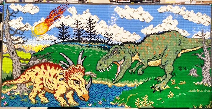 Dinosaur Mosaic 