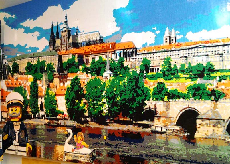Mosaic of the City of Prague