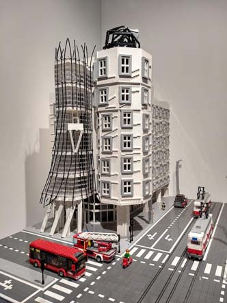 Dancing House is one of Prague's most famous modern monuments